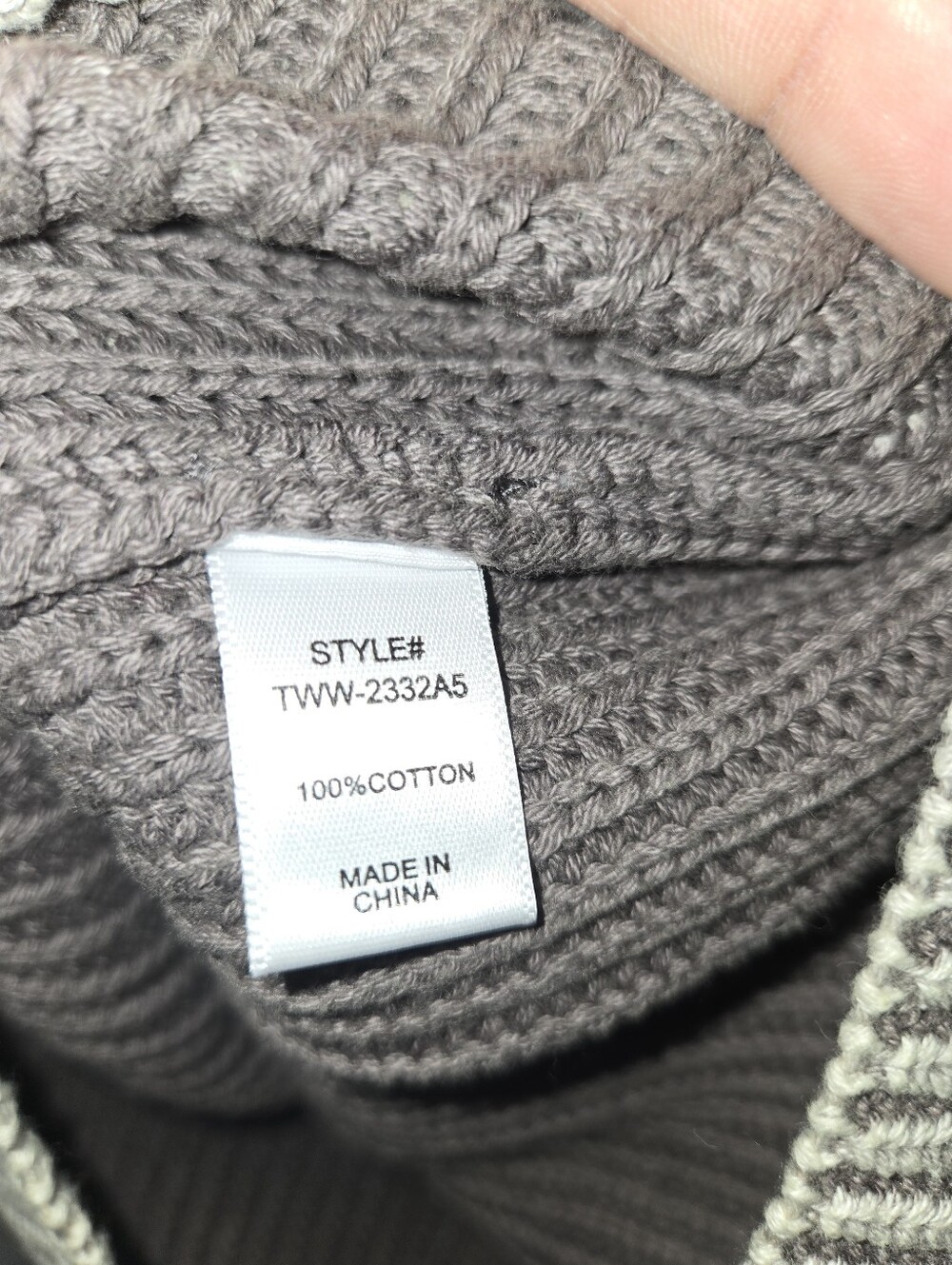 NEW Zenana Ribbed Mock Neck Sweater - Picture 5 of 5